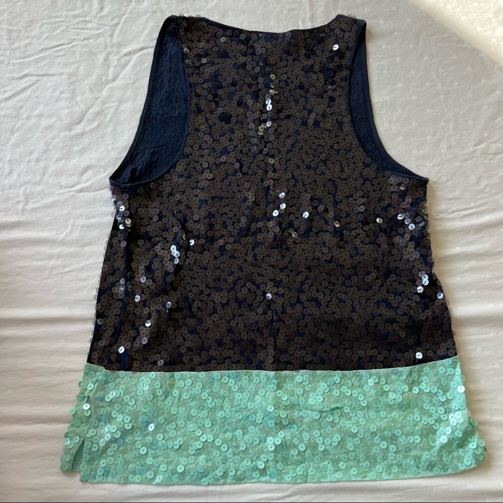 Colorblock Sequin Top - image 2
